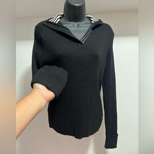 POLO RALPH LAUREN ribbed half zip size L